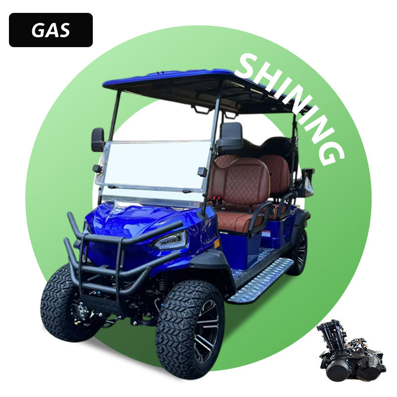 Carrinho de Golfe a Gasolina para 6 Pessoas com Motor AC de 5KW