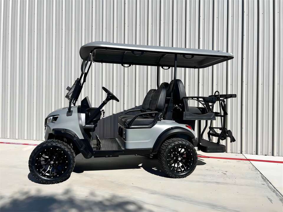 Carrinho de Golfe Elétrico 4 Lugares com Elevação - Motor AC 5KW