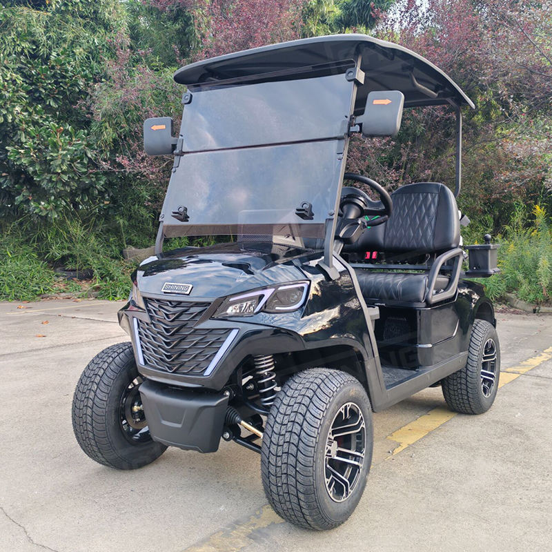 Carrinho de Golfe Elétrico 2 Lugares 48V Lítio Legal para Rua CE
