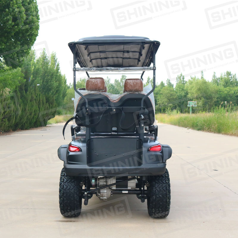 Carrinho de Golfe Elétrico para 4 Pessoas com Bateria 72V/48V e Motor Duplo