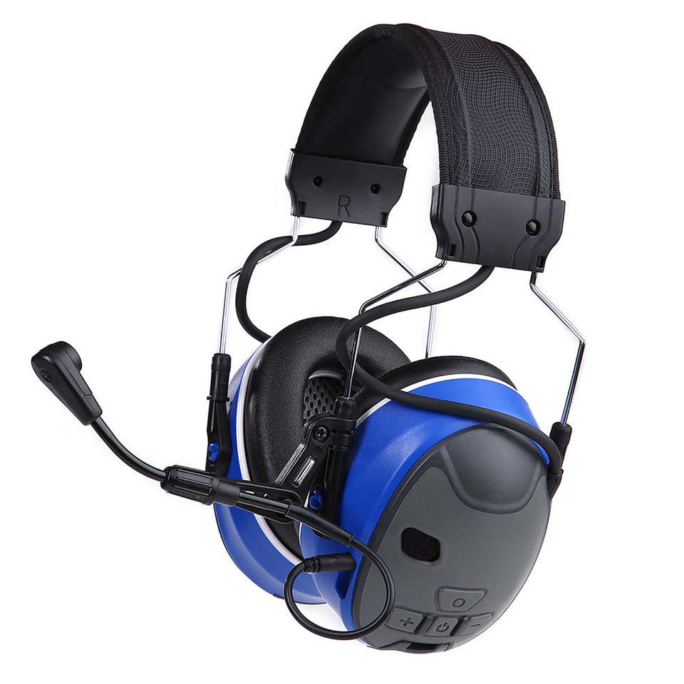 Proteção Auditiva Bluetooth C51 NRR24 Eletrônicos para Esportes e Mineração