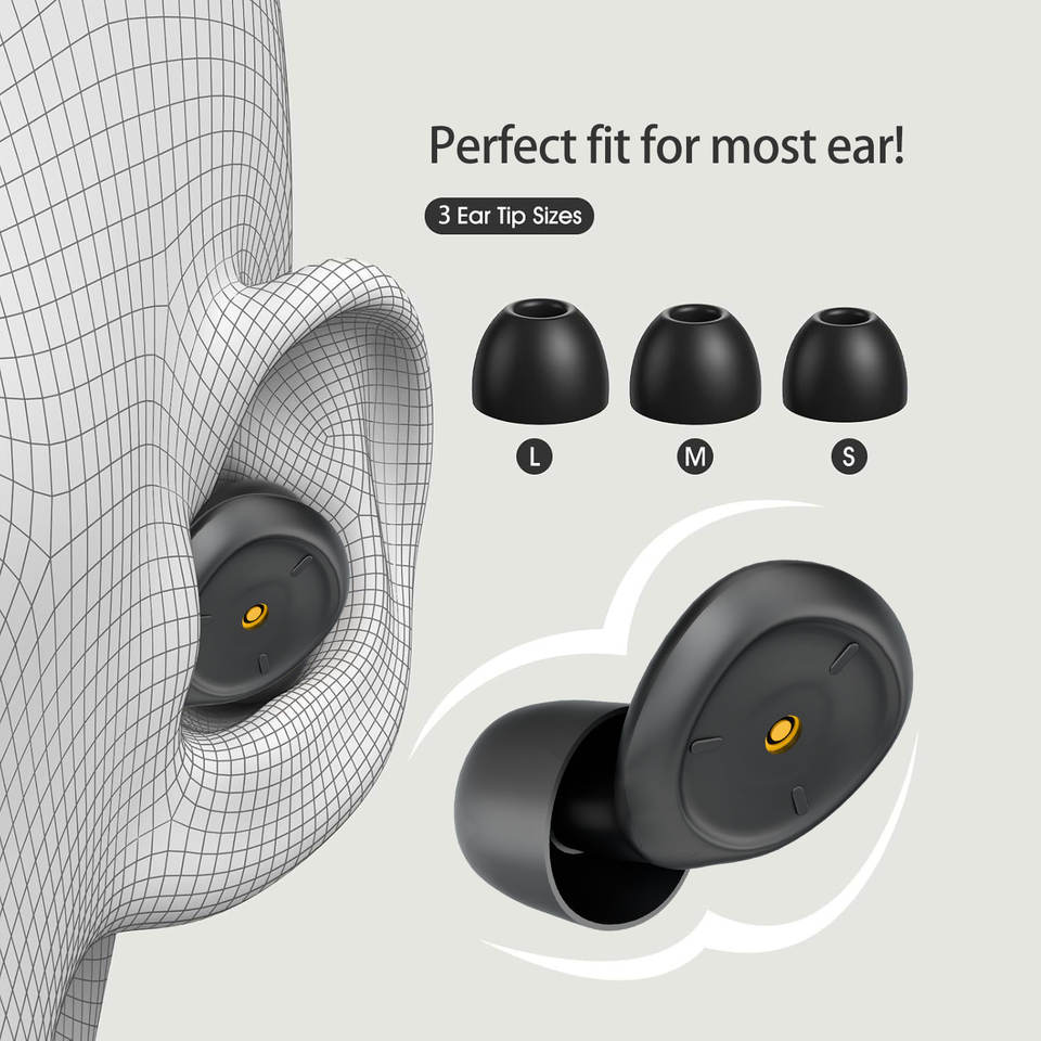Protetores Auriculares de Silicone à Prova d'Água para Natação e Sono