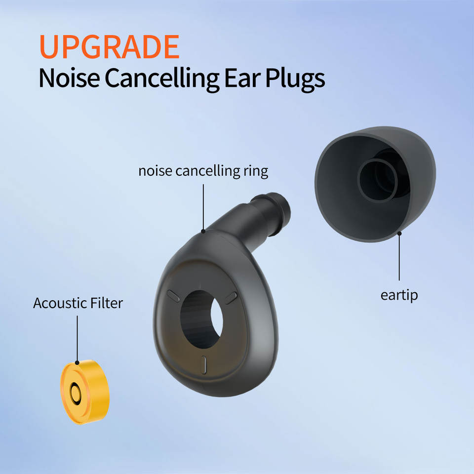 Protetores Auriculares de Silicone à Prova d'Água para Natação e Sono