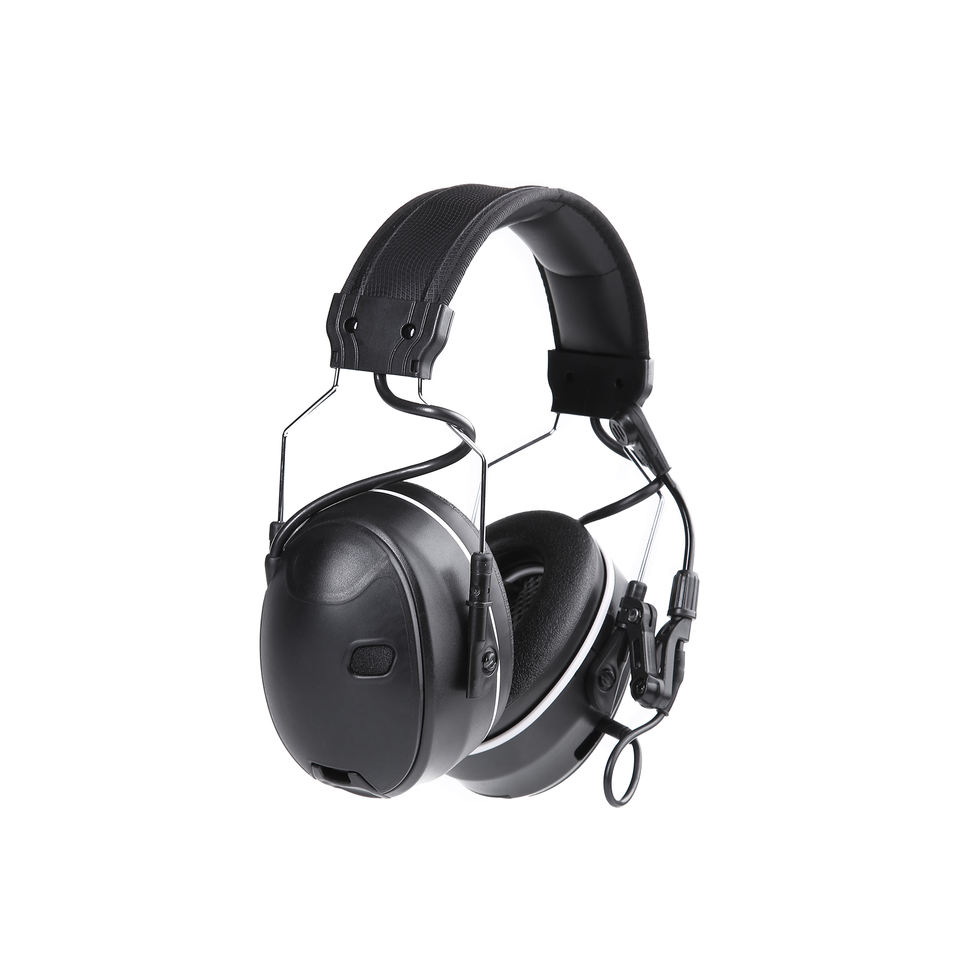 Protetor Auricular com Bluetooth para Tiro e Caça - Abafador de Ruído com Fone