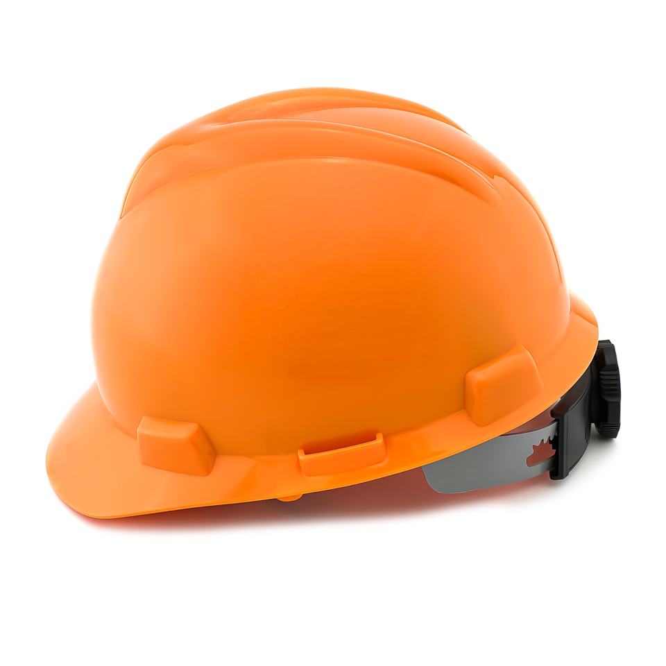 Capacete de Segurança HDPE com Certificação ANSI e CE para Construção