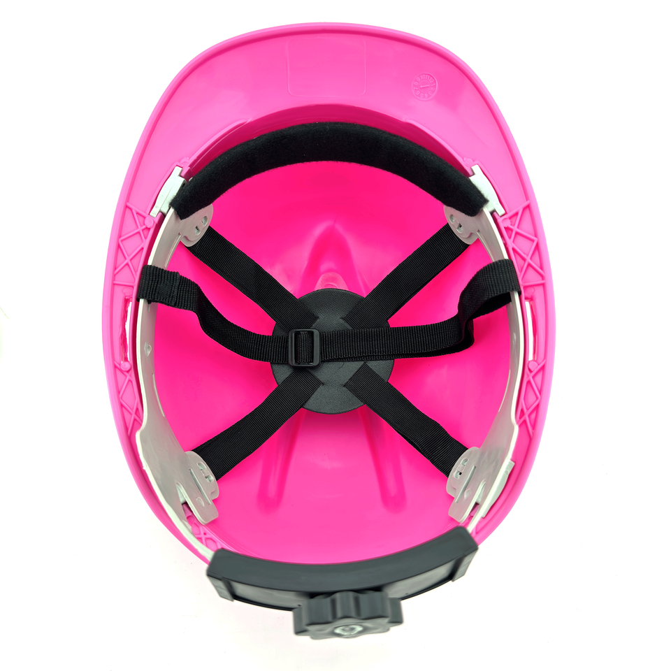 Capacete de Segurança HDPE com Proteção Contra Poeira para Indústria e Construção