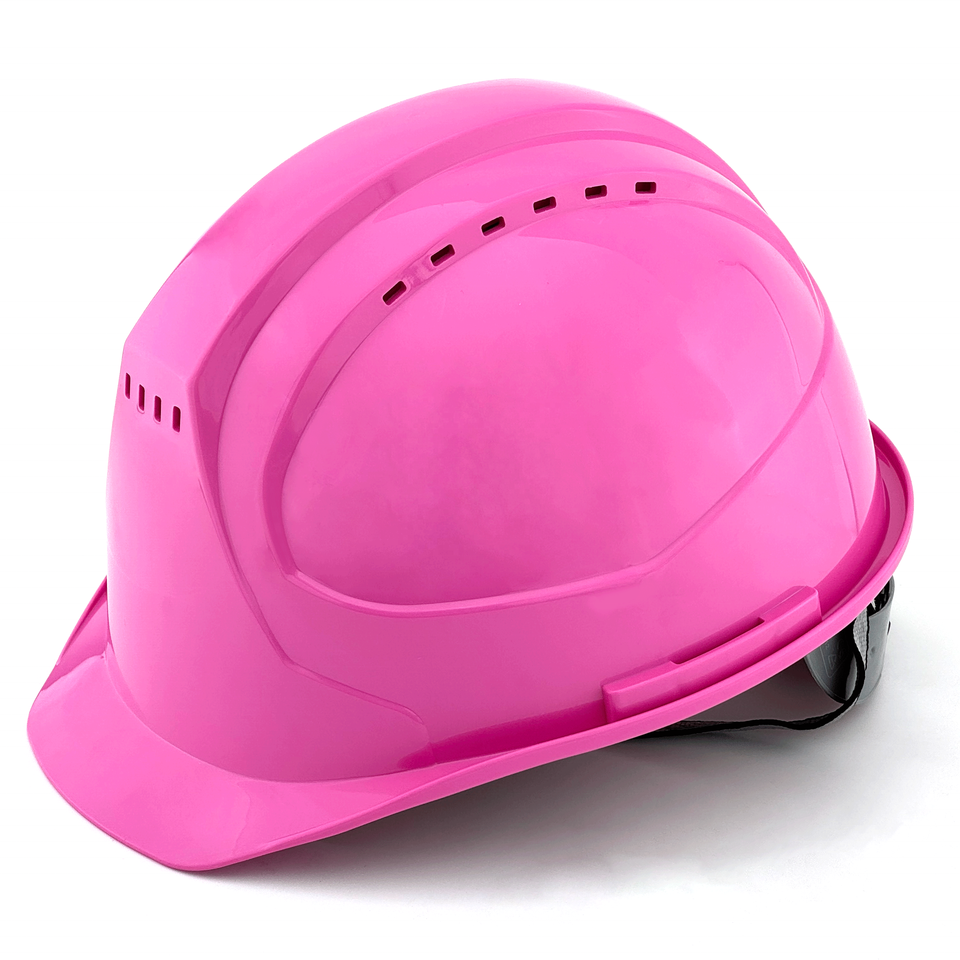Capacete de Segurança ABS Ventilado com Viseira Integrada Certificado CE EN397