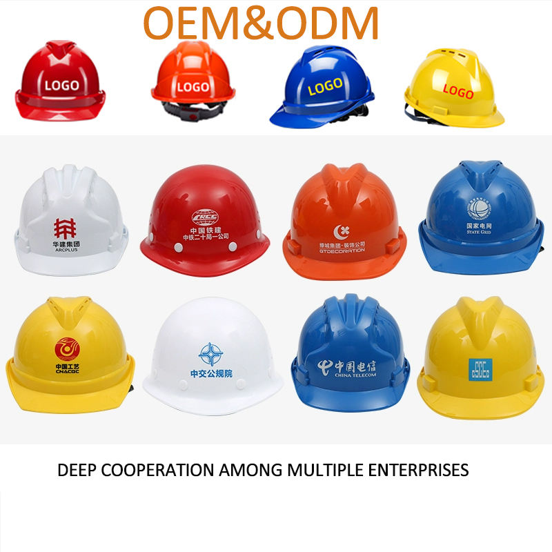 Capacete de Segurança Industrial com Três Nervuras, Leve e Resistente