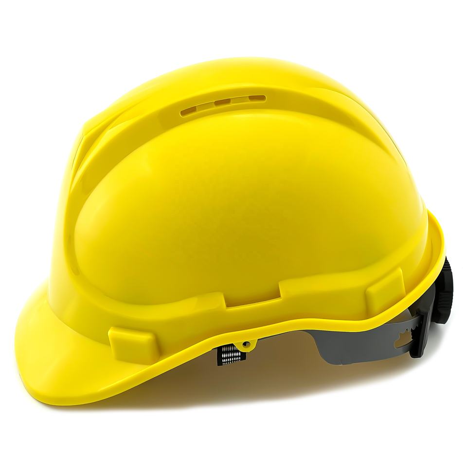 Capacete de Segurança ABS com Ventilação ANSI Z89.1 CE EN397 para Construção