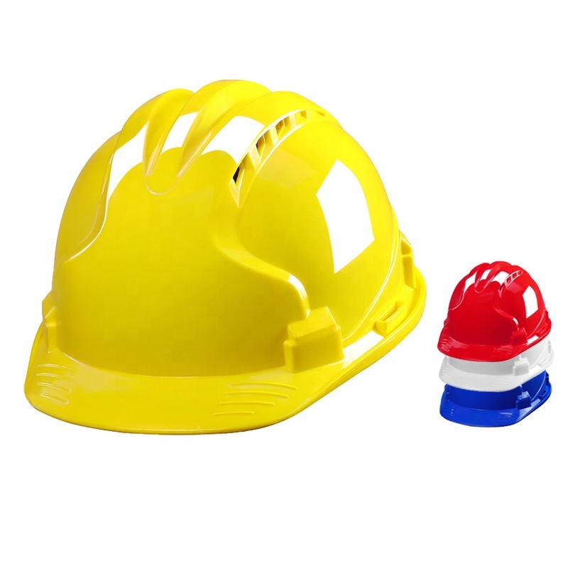 Capacete de Segurança Industrial HDPE com Suspensão de 4 Pontos