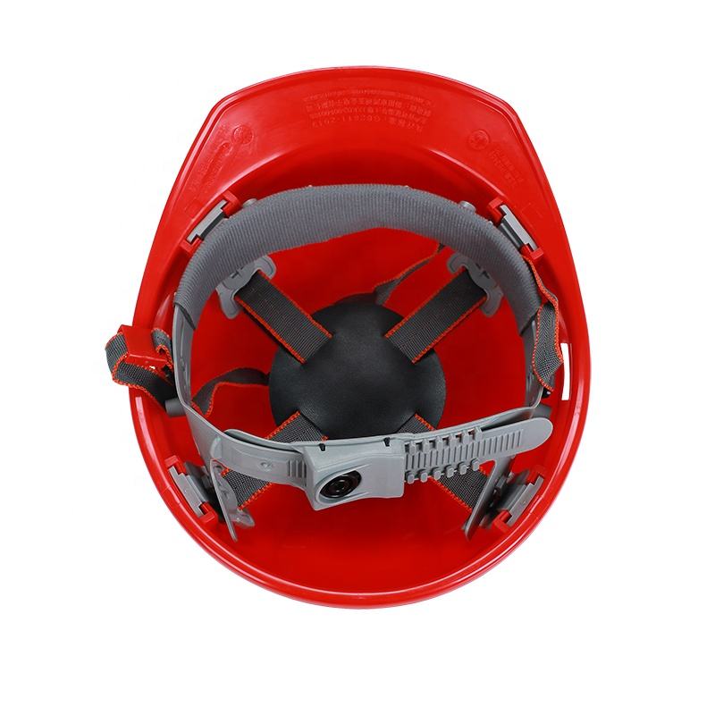 Capacete de Segurança Industrial HDPE com Suspensão de 4 Pontos