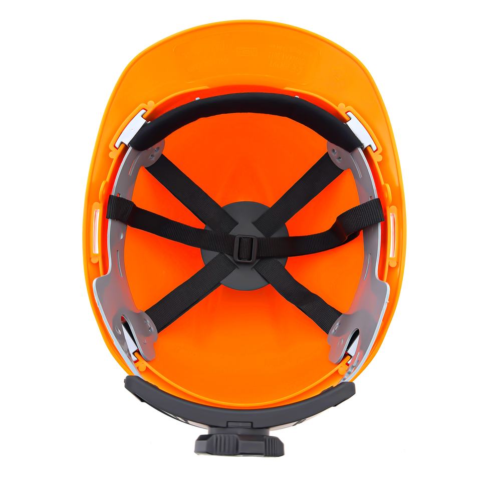Capacete de Segurança HDPE com Certificação ANSI e CE para Construção