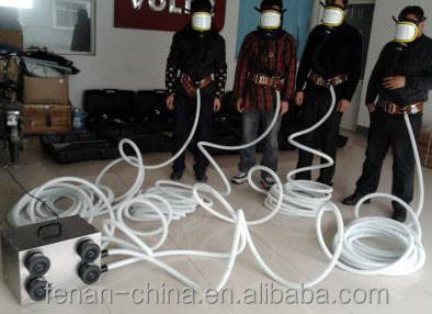 Respirador de Ar Com Capacete com Ventilação Forçada para 1-4 Pessoas