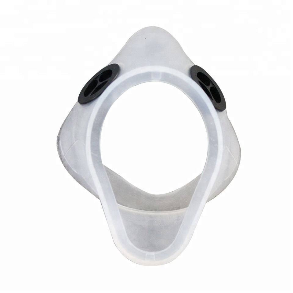 Máscara de Gás Facial Integral com Viseira PC e Silicone