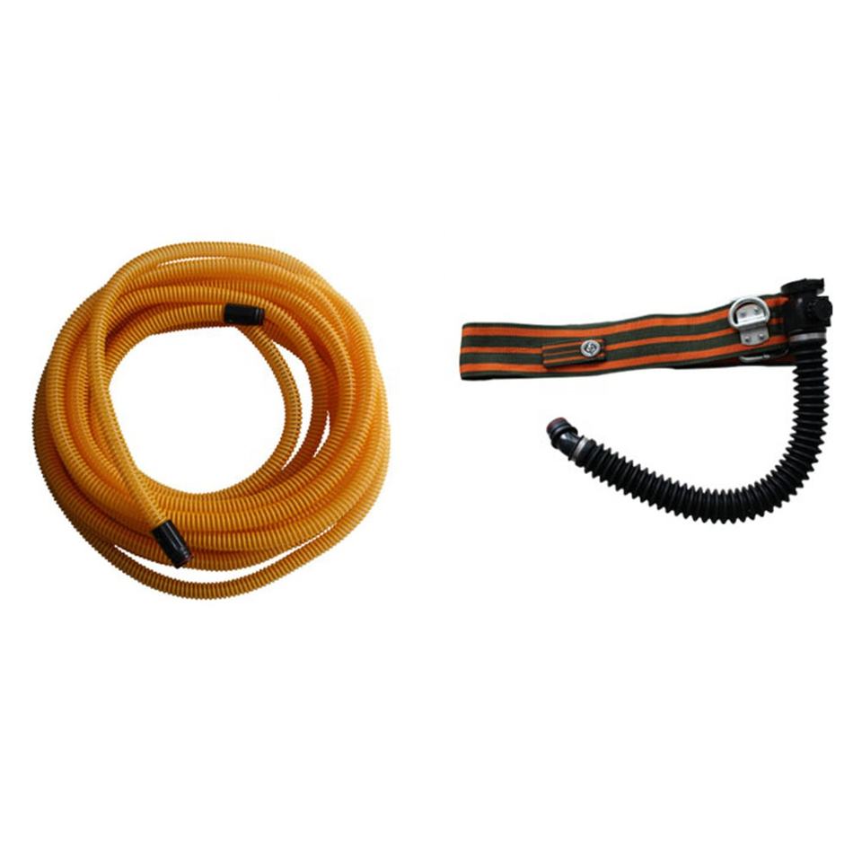 Respirador de Ar Comprimido com Tubo Longo Motorizado para 2 Pessoas
