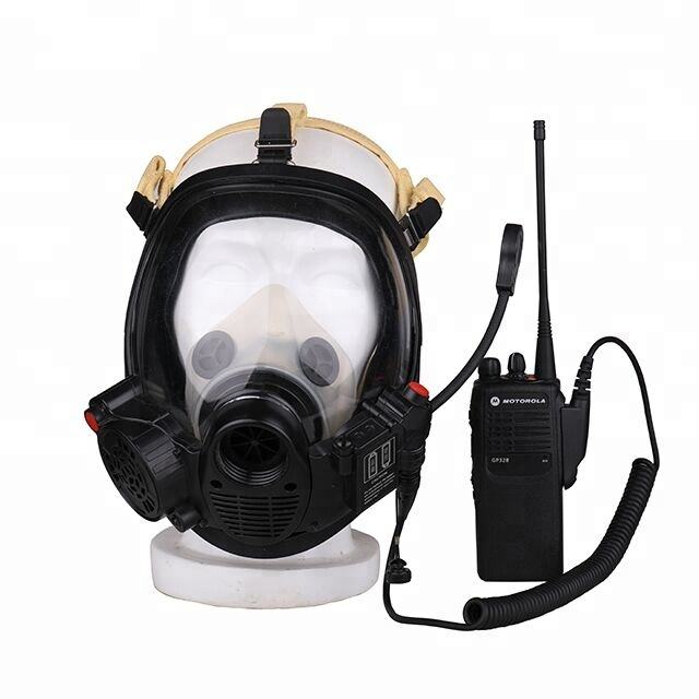 Máscara de Gás Facial Integral com Viseira PC e Silicone