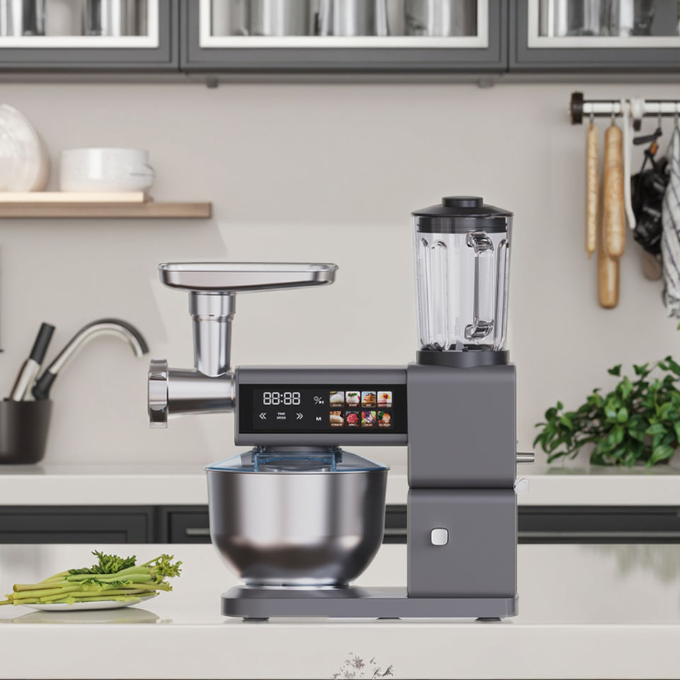 Professioneller Planetenrührwerk 10L 1600W Edelstahl Küchenmaschine