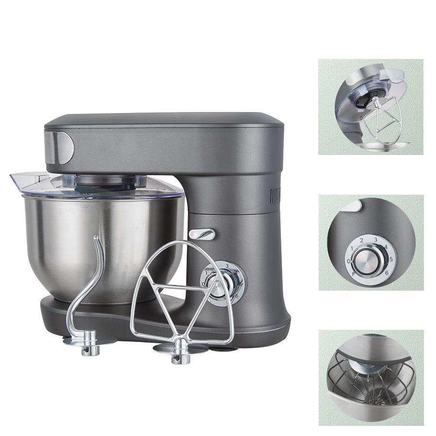 Professioneller Standmixer 1500W Planetenmixer 5L/7L Küchenmaschine