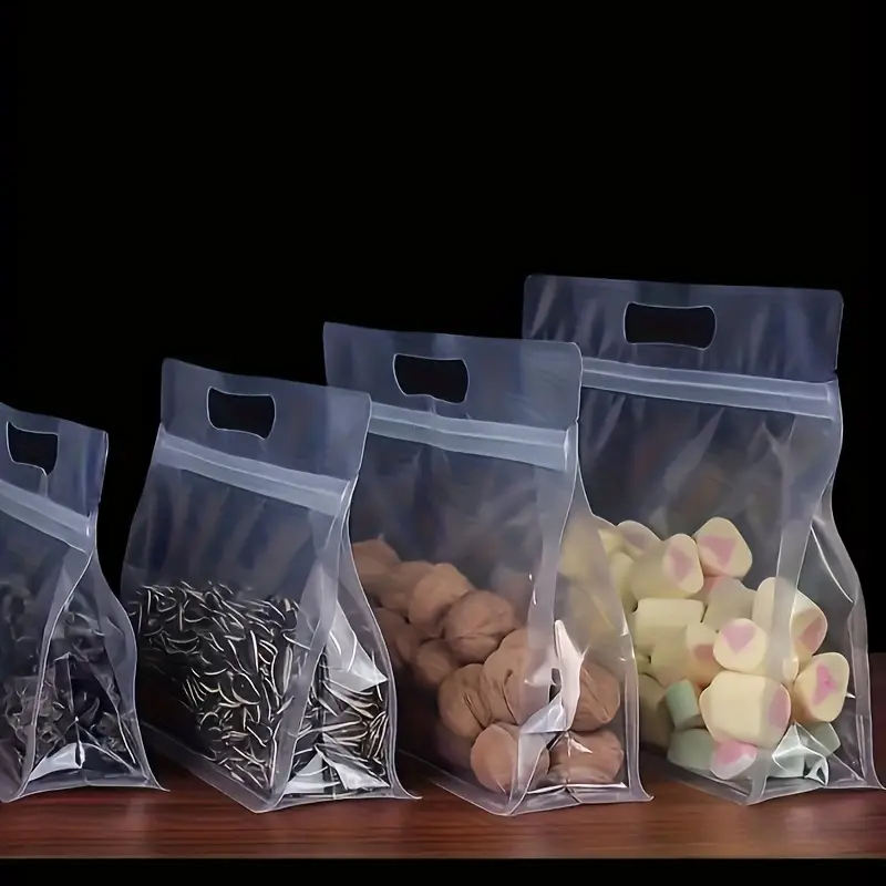Wiederverschließbarer Standbodenbeutel mit Reißverschluss – OPP/PET/PE, 250g–5kg