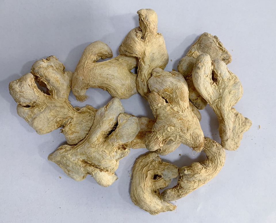 Getrockneter Ingwer in Lebensmittelqualität – Weiß & Hellgelb, 25 kg Karton