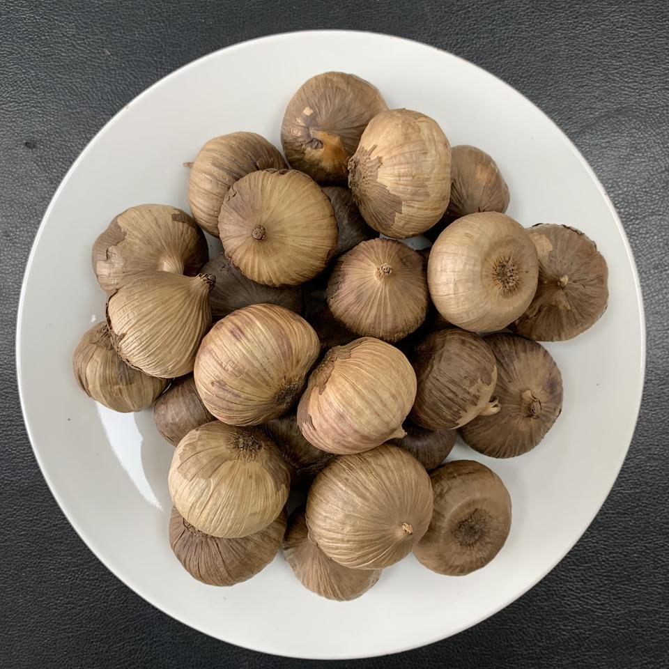 Premium Schwarzer Knoblauch – Solo Qualität, Natürlich Fermentiert