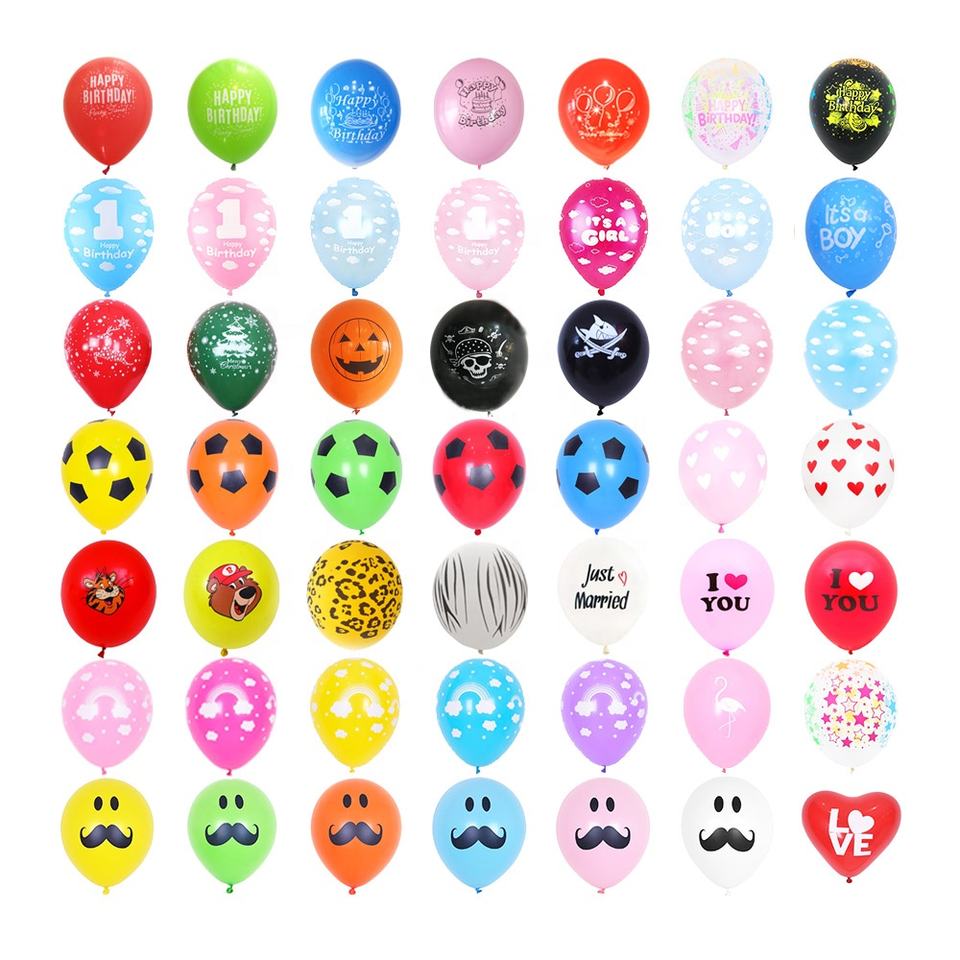 Riesen-Luftballon 91 cm mit individuellem Logo – Latex, Helium-geeignet