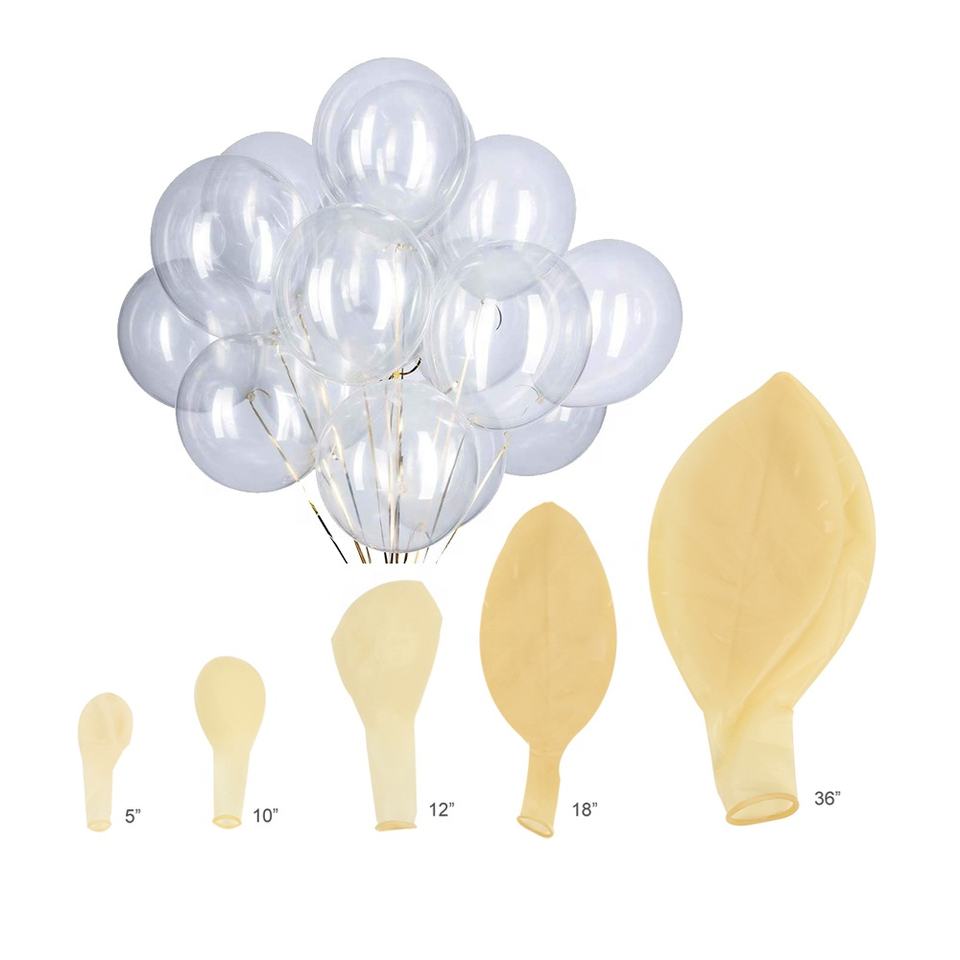 Transparente Latexballons für Hochzeiten – Umweltfreundlich & vielseitig