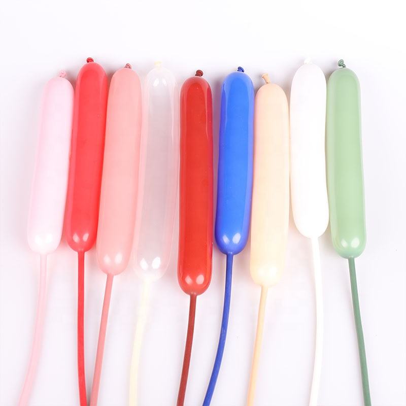 Magic Long Balloons 260q – Matte & Metallic, Eco-Friendly Party Deko