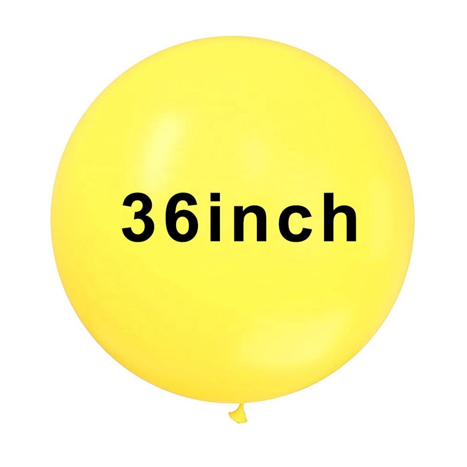 Riesen-Luftballon 91 cm mit individuellem Logo – Latex, Helium-geeignet
