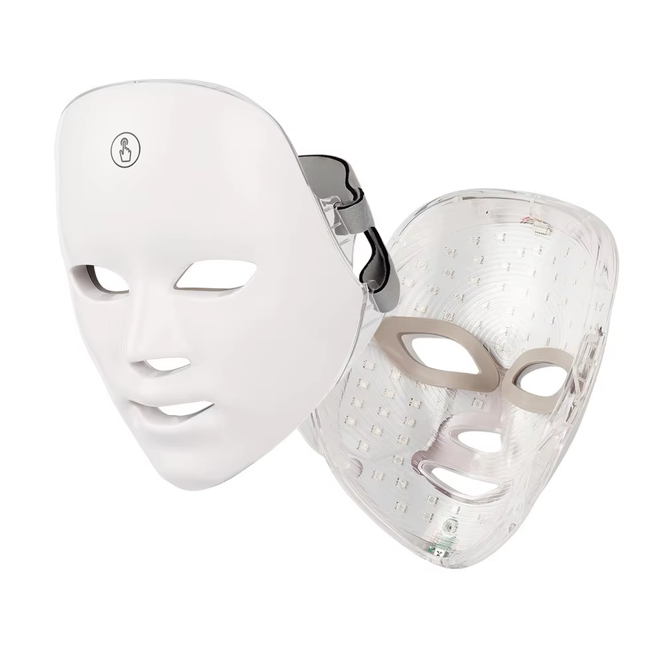 Kabellose LED-Gesichtsmaske mit 7 Farben für professionelle Hautpflege