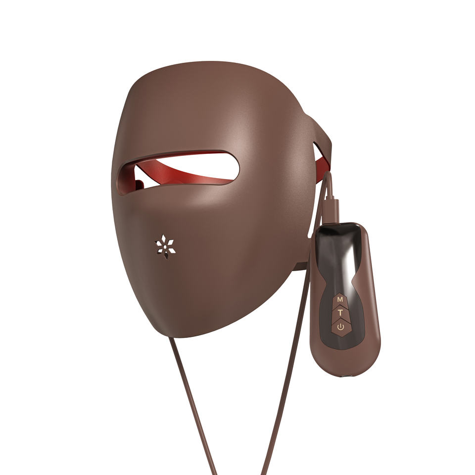 9D Silikon-LED-Gesichtsmaske: Rotlicht-Therapie für Anti-Aging & Akne