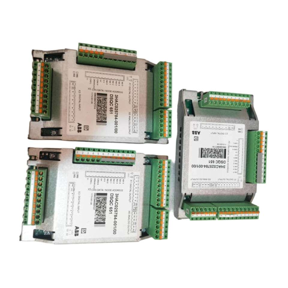 Carte E/S DSQC652 3HAC025784001 pour Robots Industriels ZHB