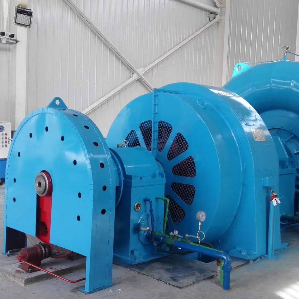 Générateur hydroélectrique Kaplan 100 kW à basse vitesse