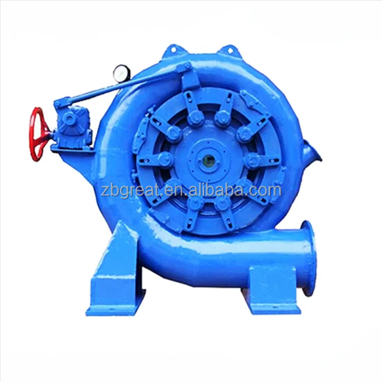 Turbine Kaplan Hydroélectrique Basse Chute pour Centrale Électrique