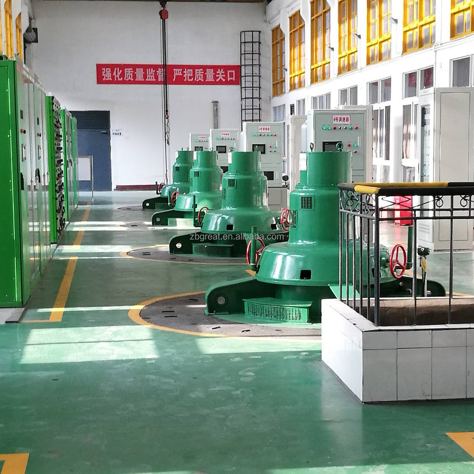 Générateur Hydroélectrique Mini Turbine 3kW-200kW Haute Efficacité