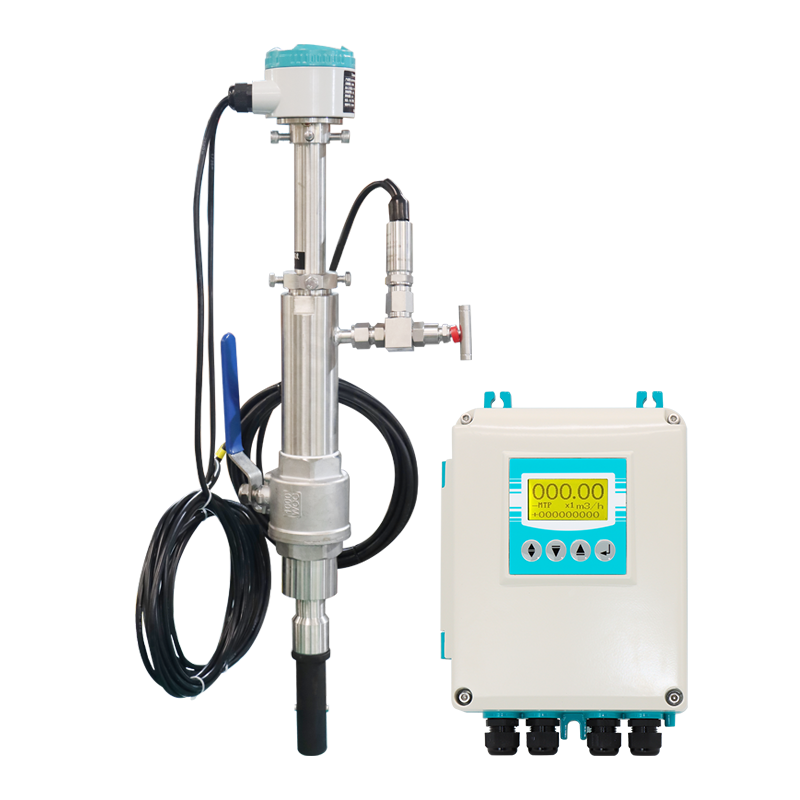 Débitmètre électromagnétique à insertion 24V en acier inoxydable pour irrigation