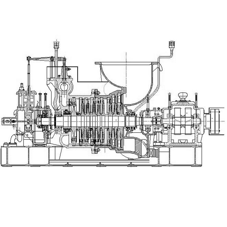 Chaudière à vapeur industrielle à turbine, fioul ou diesel, prix compétitif