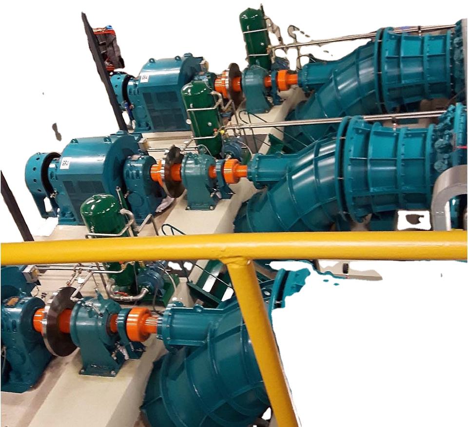 Générateur Hydroélectrique Mini Turbine 3kW-200kW Haute Efficacité