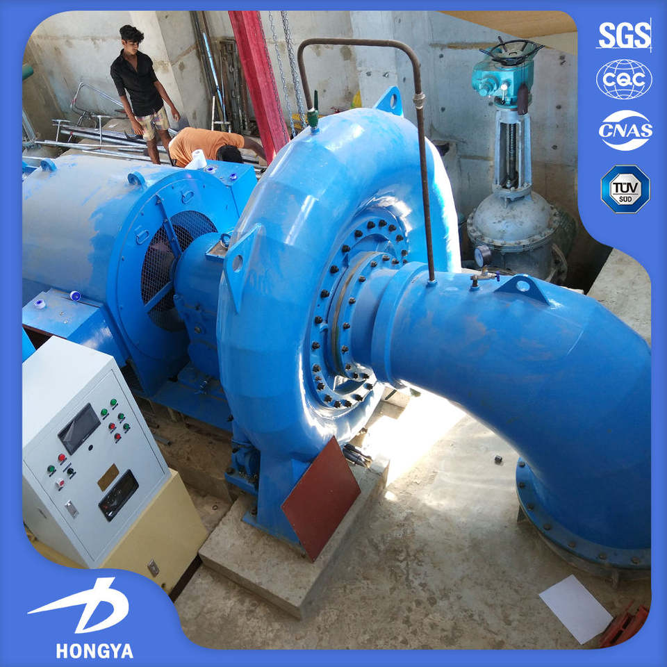 Générateur hydroélectrique 80 kW - Turbine hydraulique pour centrale électrique