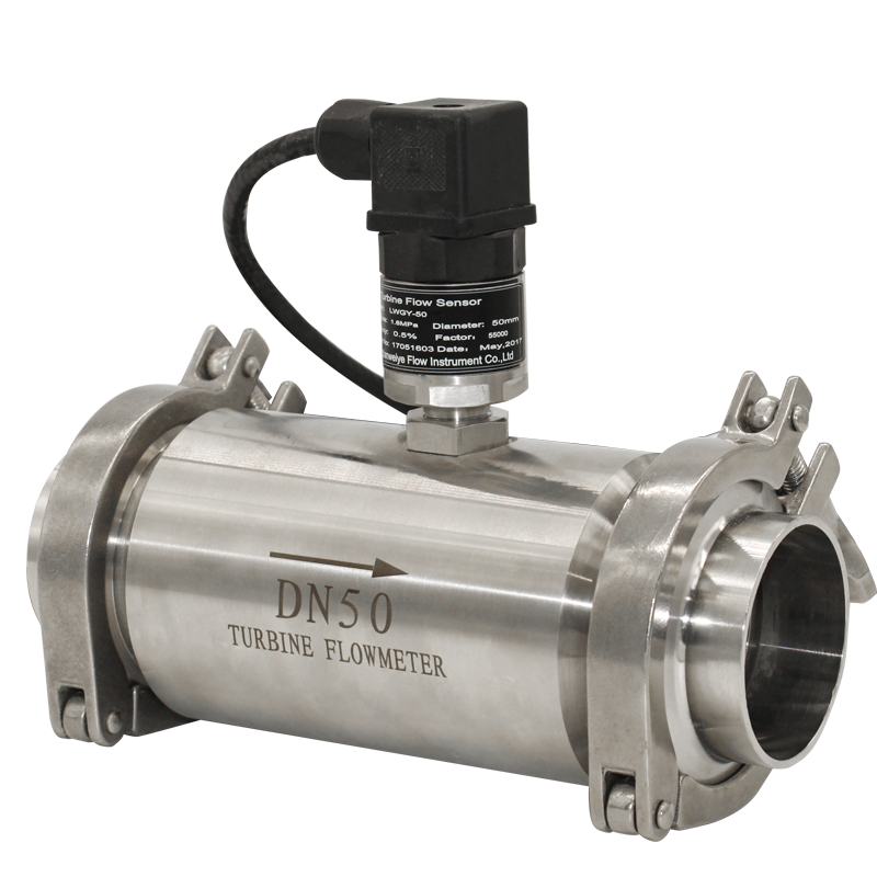 Débitmètre à turbine conique 4-20 mA pour fioul et liquides