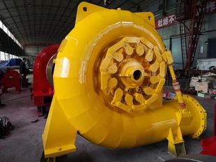 Générateur hydroélectrique Kaplan 100 kW à basse vitesse