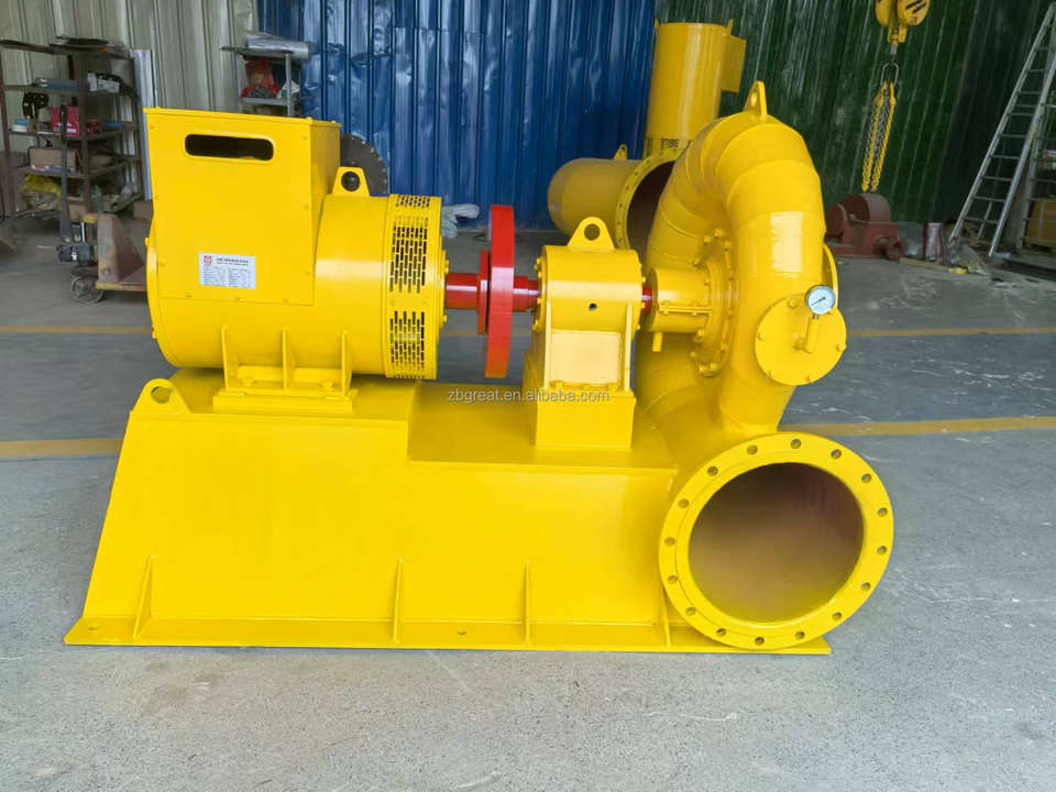 Turbine Kaplan Hydroélectrique Basse Chute pour Centrale Électrique