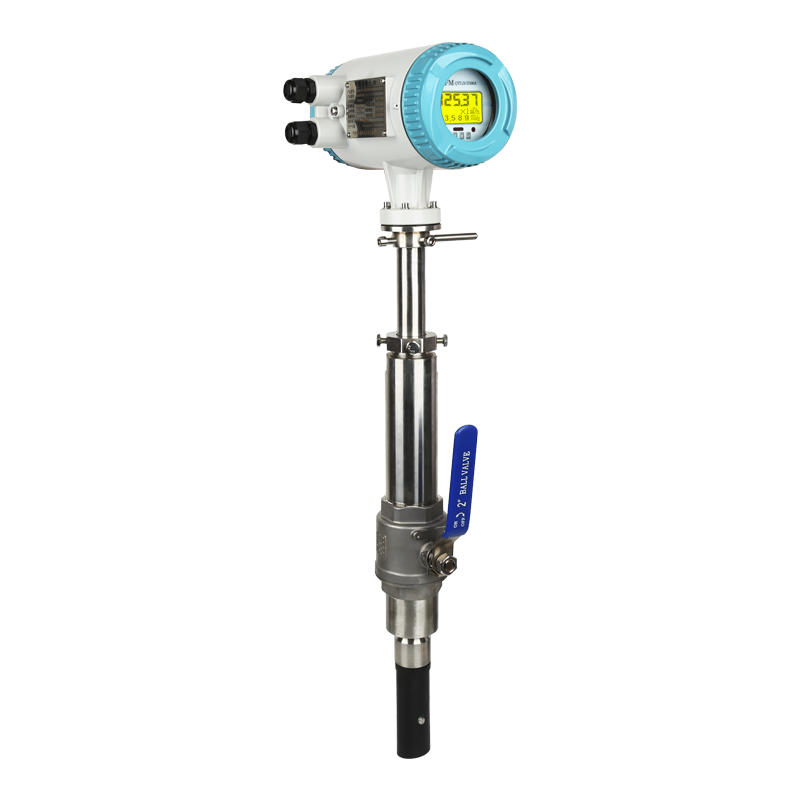 Débitmètre électromagnétique à insertion 24V en acier inoxydable pour irrigation