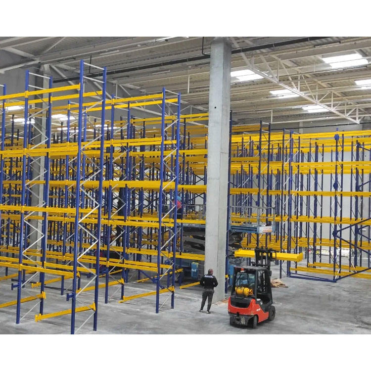 Système de Rayonnage à Palettes Lourd pour Entrepôt Industriel