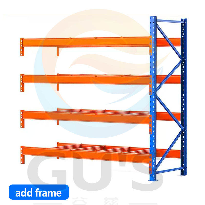 Rayonnage de stockage industriel pour palettes