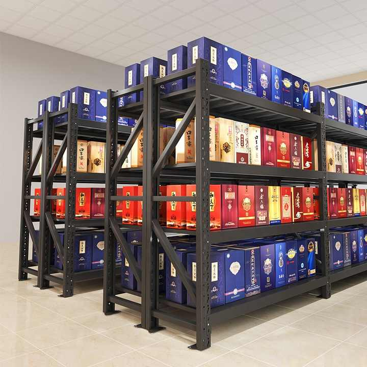 Rayonnages de Stockage en Acier Sans Boulons - Ajustables et Sur Mesure