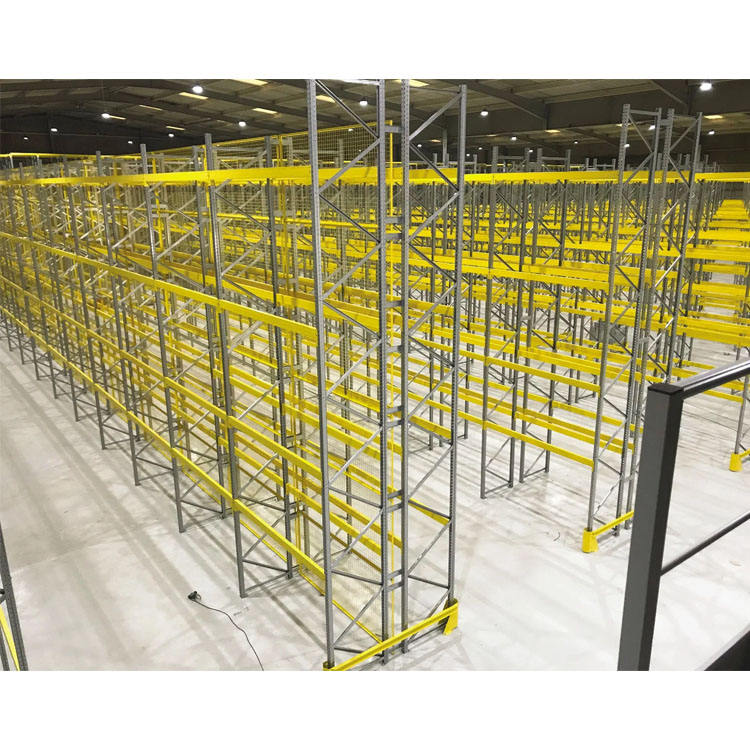 Système de Rayonnage à Palettes Lourd pour Entrepôt Industriel