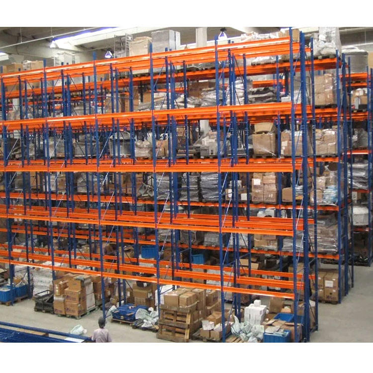 Système de Rayonnage à Palettes Lourd pour Entrepôt Industriel