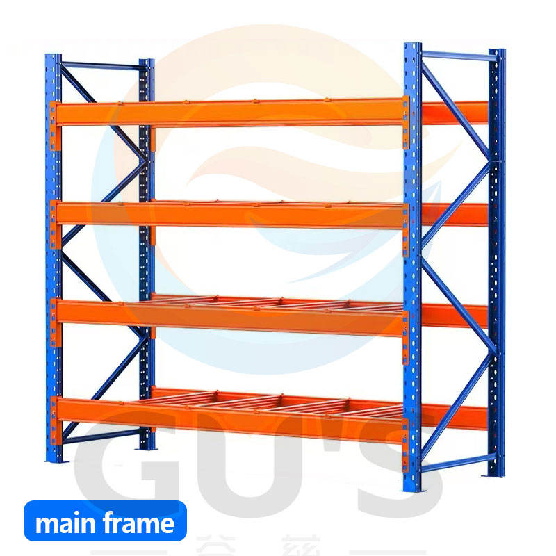 Rayonnage de stockage industriel pour palettes