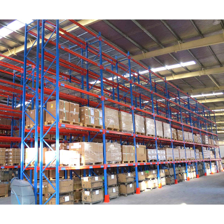 Système de Rayonnage à Palettes Lourd pour Entrepôt Industriel